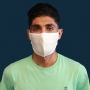 ماسک ساده پارچه‌ای