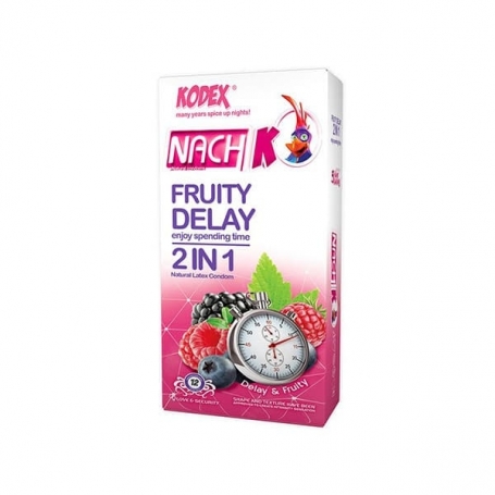 کاندوم کدکس مدل Fruity Delay 2 in 1