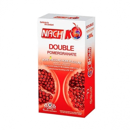 کاندوم کدکس مدل Double Pomegranate بسته 12 عددی