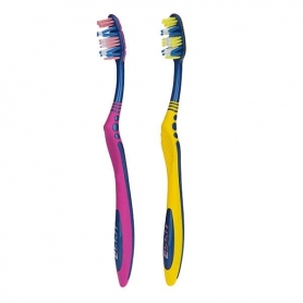 مسواک دوتایی Flexible head تریزا (نرم-متوسط)