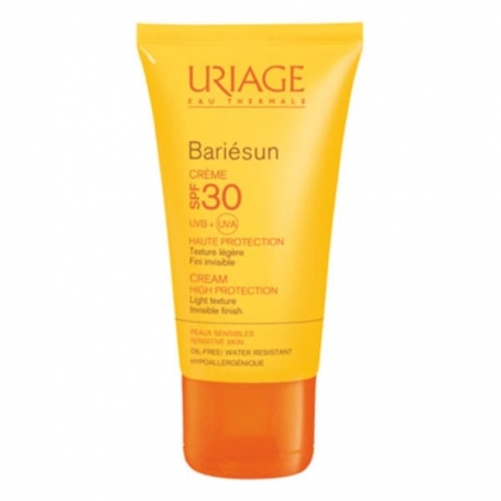 کرم ضد آفتاب بی رنگ اوریاژ سری Bariesun با SPF 30