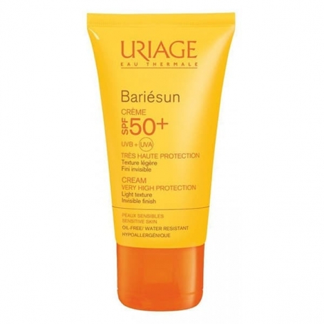کرم ضدآفتاب بی رنگ اوریاژ سری Bariesun با SPF 50