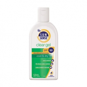 ژل ضد آفتاب سان سنس مدل Clear Gel SPF50 حجم ۱۲۵ میلی لیتر