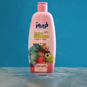 شامپو بـچه کارخانه هیولاها فیروز Cute And Kind حجم 300 میلی لیتر