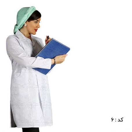 روپوش پزشکی زنانه کد 6