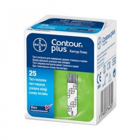 نوار تست قند خون بایر Contour Plus