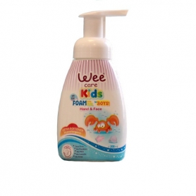 فوم شستشوی دست و صورت کودک وی کر کیدز ویژه پسران Wee Care Kids حجم 200 میلی لیتر